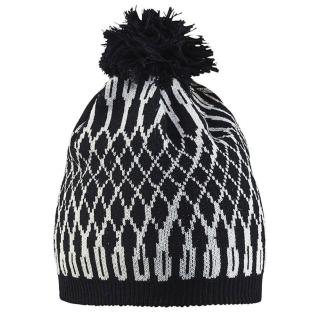 【CRAFT】Snowflake Hat 雪花帽.彈性透氣保暖針織羊毛帽(1905530-999900 黑色)