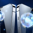【Benks】iPhone 14 V Pro 鑽石膜3D滿版保護貼