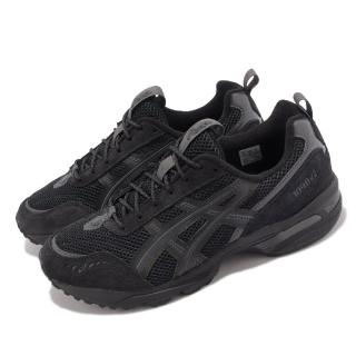 【asics 亞瑟士】休閒鞋 GEL 1090 V2 男鞋 黑 全黑 緩震 復古 經典 麂皮(1203A224001)