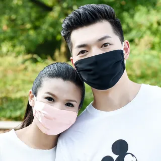 【Seoul Show 首爾秀】買一送一 100%純桑蠶絲雙層防曬防塵霾透氣真絲口罩