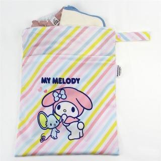 【Mama Koala】雙層防水包 收納袋媽媽包Wet Dry Bag(環保手提包外出Hello Kitty聯名款