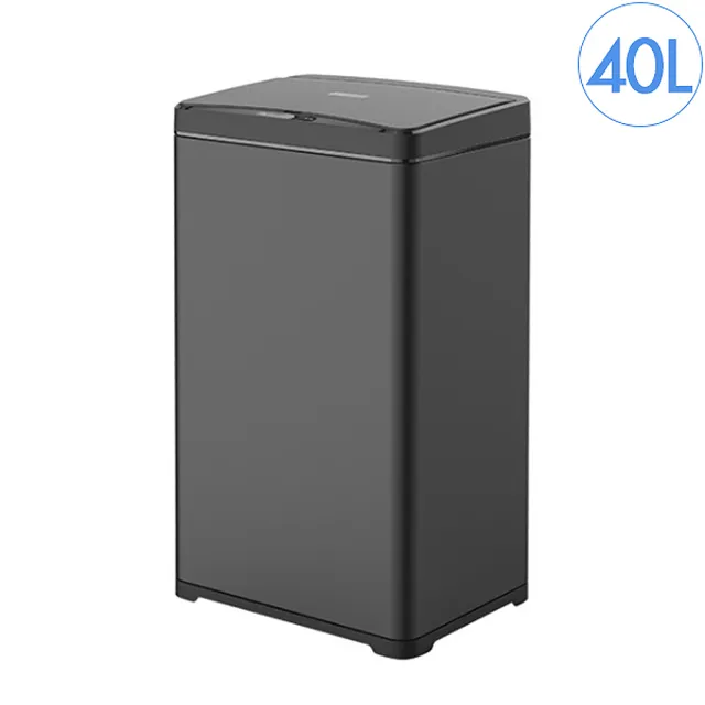【HINA】HINA 大容量智能環境桶 40L黑 HN-ZS02-40B(HG1669BK)
