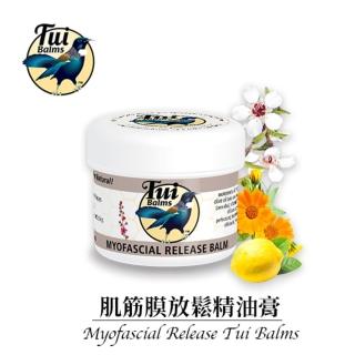 【TuiBalms】紐西蘭蜜雀舒筋按摩精油蜂蠟膏100g(添加2倍的金盞花精油 專為按摩肌經絡而設計)