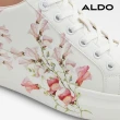 【ALDO】PEONO-氣質手繪感花卉感小白鞋-女鞋(白花色)