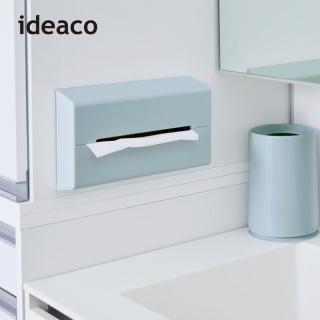 【日本ideaco】ABS壁掛/桌上兩用面紙架(衛生紙架/抽取式/紙巾盒/面紙盒)
