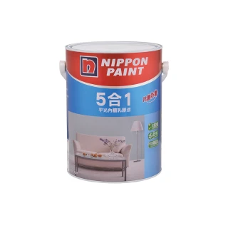 【立邦】5合1內牆乳膠漆 精選色 電腦調色(5公升裝：約可塗刷10坪)