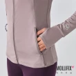 【Mollifix 瑪莉菲絲】鍺離子中層訓練外套、瑜珈服、瑜珈上衣、運動外套(日曬卡其)