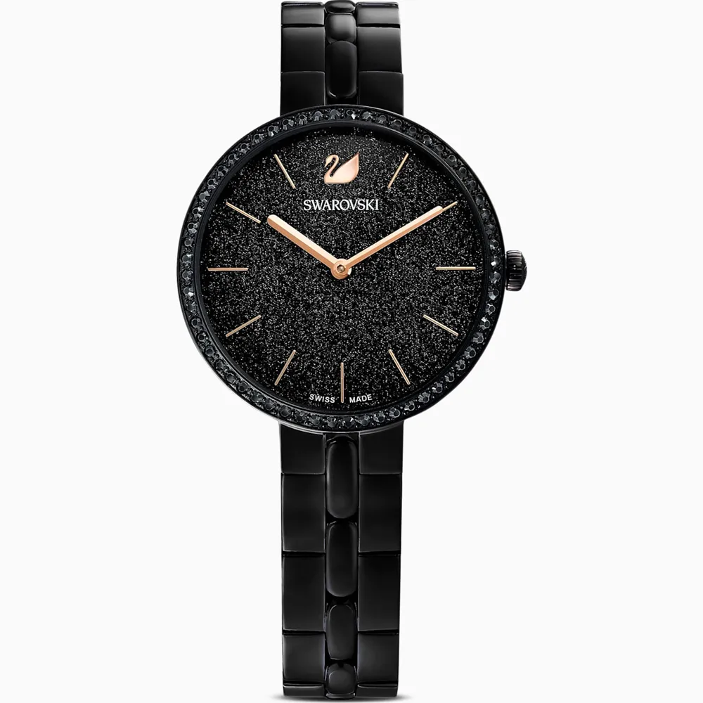 【SWAROVSKI 施華洛世奇】Cosmopolitan 迷人風采時尚腕錶(5547646)