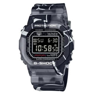 【CASIO 卡西歐】G-SHOCK 塗鴉藝術 街頭原創 經典方形 DW-5000SS-1_42.8mm