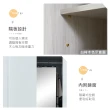 【時尚屋】[UF10]維也納3x7尺白色木心板推門一款三式被櫥衣櫃UF10-3611+3611-1(免運費 免組裝 衣櫃)