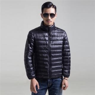 【巴黎精品】現貨+預購 真羽絨90%白鴨絨羽絨外套羽絨衣夾克(輕薄防寒保暖百搭休閒男外套7色p1ai1)