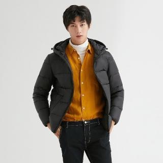 【巴黎精品】現貨+預購 真羽絨90%白鴨絨羽絨外套羽絨衣夾克(連帽防寒保暖百搭經典男外套5色p1ai14)