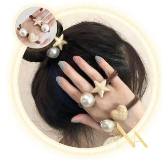 【NANA】娜娜 小香風氣質珍珠髮圈兩入組 NA101104(兩入組)