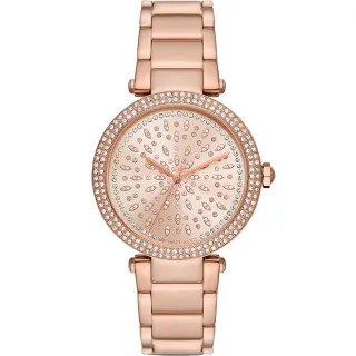 【Michael Kors】MK Parker 時尚晶鑽女錶-39mm 禮物 送禮(MK7286)