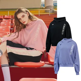 【LE COQ SPORTIF 公雞】休閒潮流連帽T恤 女-3色-LWQ22232