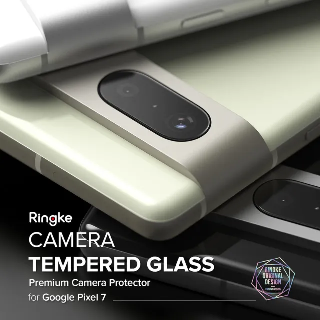 【Ringke】Google Pixel 7 Camera Protector 強化玻璃鏡頭保護貼 3入(Rearth 鋼化玻璃)