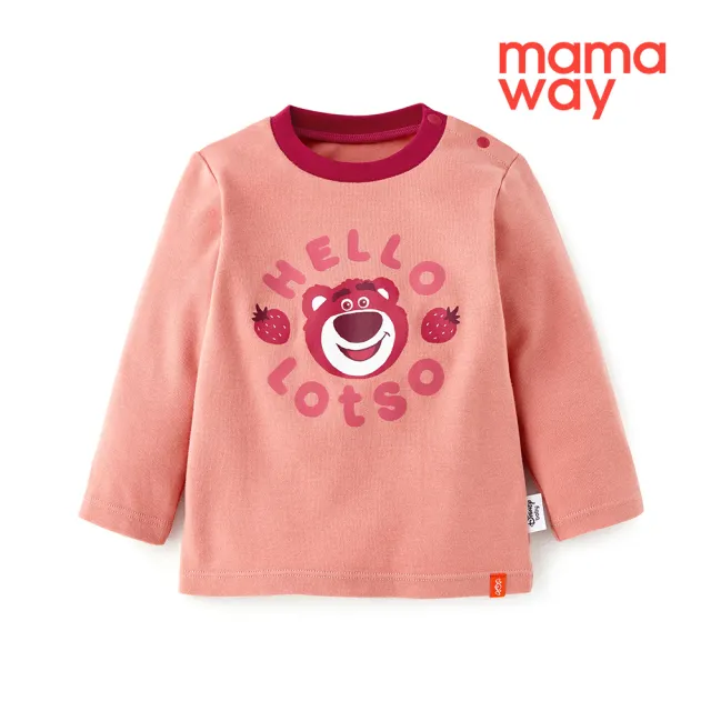 【mamaway 媽媽餵】BABY迪士尼純棉長袖T恤 1入(熊抱哥)