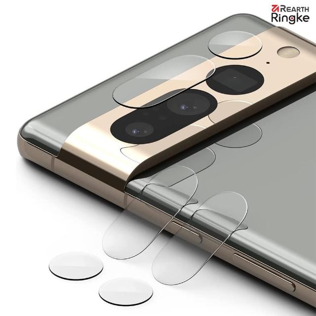 【Ringke】Google Pixel 7 Pro Camera Protector 強化玻璃鏡頭保護貼 3入(Rearth 鋼化玻璃)