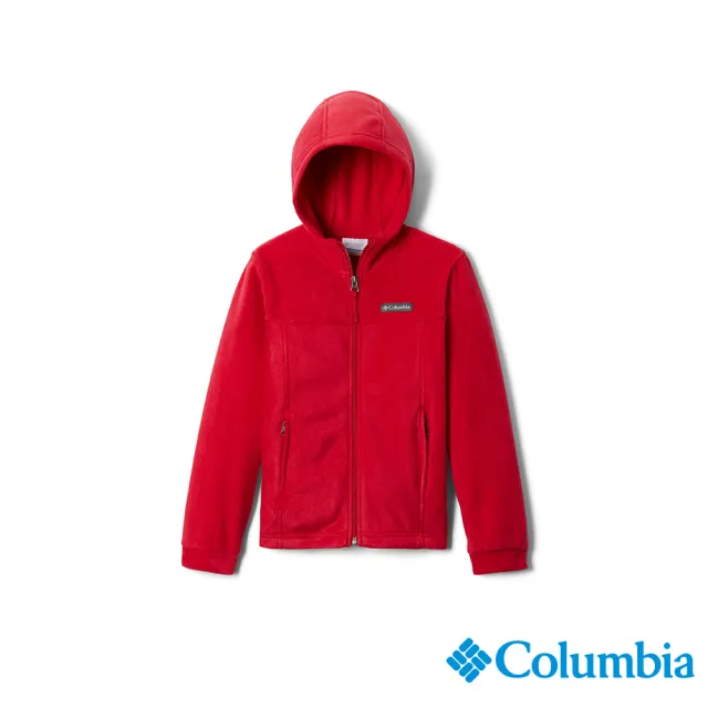 【Columbia 哥倫比亞】童款- 刷毛連帽外套-2色(UWB60240/GF)