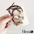 【HERA 赫拉】小香風氣質珍珠髮圈兩入組 H111101104(兩入組  髮飾 髮圈)