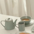 【YU Living 信歐傢居】北歐風陶瓷手工壓紋窯變釉馬克杯二件組 馬克杯 早餐咖啡杯 380ml(二件一組/2色)
