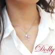 【DOLLY】天然桃紅色藍寶石項鍊(003)