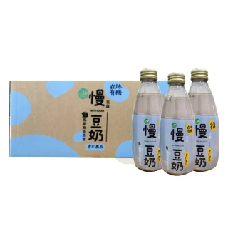 【鳳榮農會】慢 有機黑豆奶X2箱(WIH SUGAR245mlX24瓶/箱)