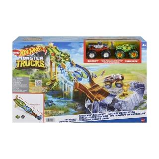 【Hot Wheels 風火輪】怪獸卡車障礙賽遊戲組