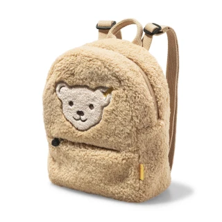 【STEIFF】Bear head Backpack 熊頭背包(經典泰迪熊_黃標)