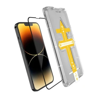 【ZIFRIEND】零失敗3D滿版高透光玻璃保護貼  iPhone 14 / 13 / 13 PRO(ZF-I13P14)