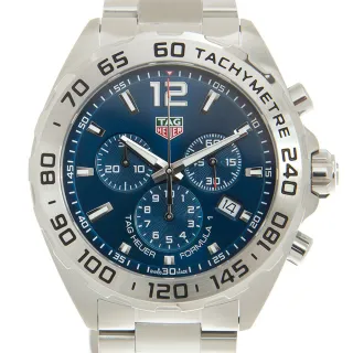 【TAG HEUER 豪雅】F1石英計時腕表x藍x43mm(CAZ101K.BA0842)