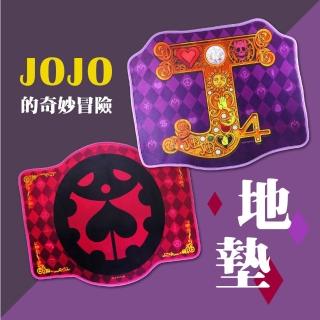 【JOJO的奇妙冒險】造型彩印法蘭絨吸水地墊58x51(居家地毯/臥室/柔嫩)