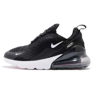 【NIKE 耐吉】NIKE AIR MAX 270 運動 女大童氣墊鞋 黑 KAORACER 943345001