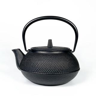 【福介商店】南部鐵器 日本鑄鐵壺 巖鑄 新玉珠 5型鐵壺兼用急須0.65L(泡茶 鐵壺 急須)