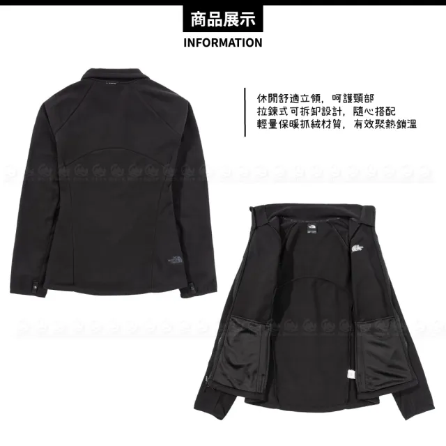 【The North Face】女 FASTER HIKE TKA 200 保暖外套 可套式《黑》4U5I/透氣刷毛外套(悠遊山水)