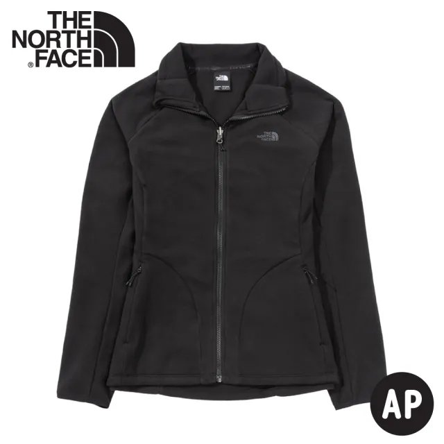 【The North Face】女 FASTER HIKE TKA 200 保暖外套 可套式《黑》4U5I/透氣刷毛外套(悠遊山水)