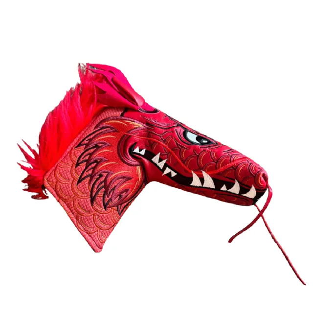【Scotty Cameron 卡麥隆】限量版(紅龍)高爾夫球推桿套(今年跟永久最火紅的收藏版桿套)