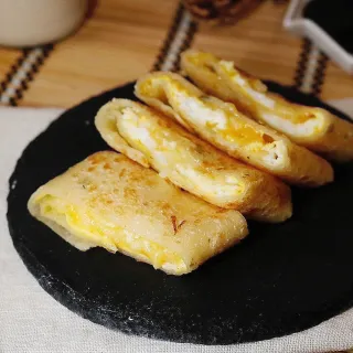 【拌伴餐飲】阿罔姨-蛋餅皮系列600gx1包(60gx10片裝)