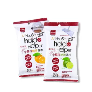 [愛收納]hold 好擦 小蘇打地板廚房濕巾10包組(150枚入)