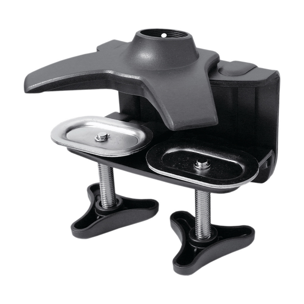 【HE Mountor】HE 雙旋鈕鋁合金夾桌型底座-須搭配HE螢幕支架使用(H002TC)