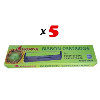 【MR.Bears】五入裝 立光色帶KRONE 相容色帶7753 適用LQ570/LQ-300/LQ800/LQ300+II(LQ300 S015523)