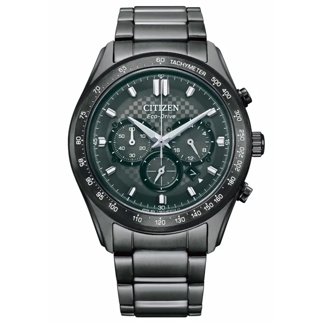 【CITIZEN 星辰】Chronograph 極速潮流三眼競速計時男錶(4款可選)