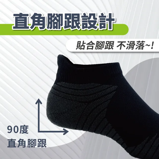 【S.Motus除臭襪】MIT 9雙 護跟運動機能襪(台灣製 運動襪 籃球襪 襪子 機能襪 保暖 除臭襪 氣墊襪 跟腱襪)