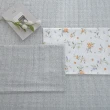 【IN-HOUSE】400織紗棉天絲兩用被床包組-橙香春菊(雙人)
