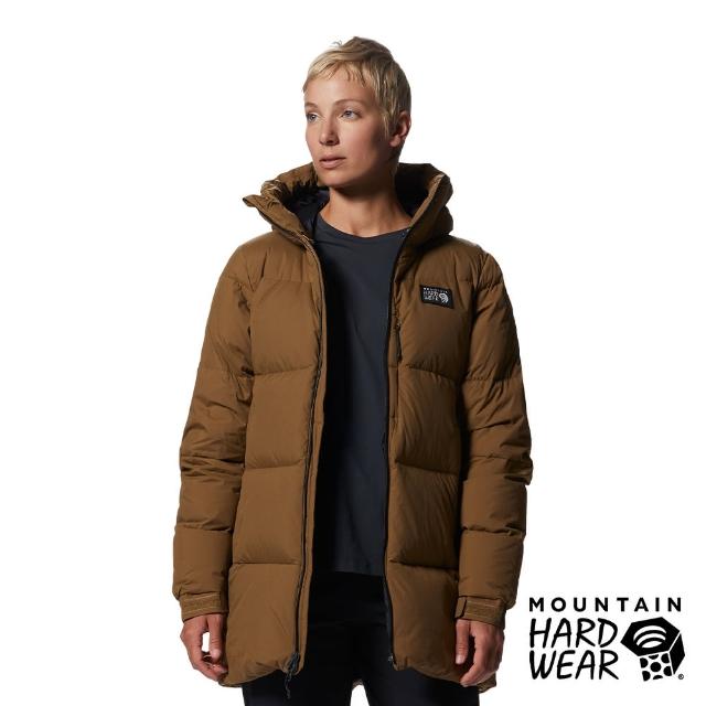 【Mountain Hardwear】Nevadan Down Parka W 保暖羽絨連帽大衣外套 女款 象牙果棕 #2004191