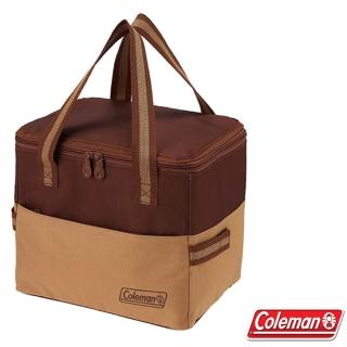 【Coleman】10L 可壓縮軟式保冷袋.保冰袋.保溫袋.行動冰桶(CM-38948 核桃黃)