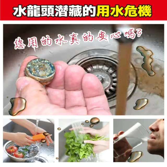 【Zhuyin】360度除氯增壓水龍頭過濾器(淨水 過濾 可拆式)
