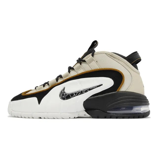 NIKE 耐吉】休閒鞋Air Max Penny 1 Rattan 黑白卡其男鞋哈德威籃球鞋