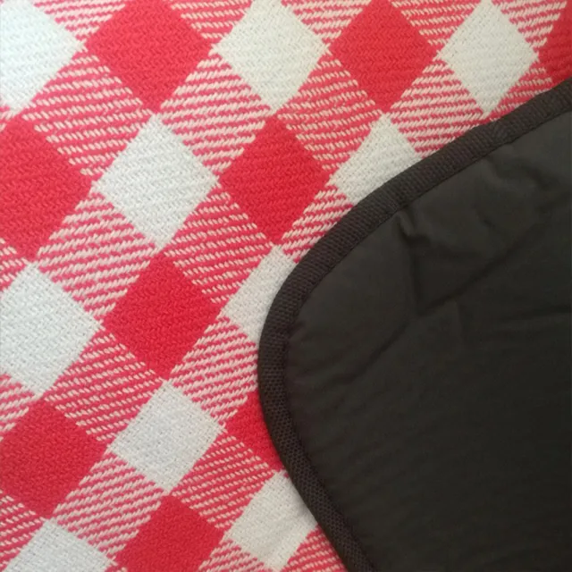 【寶盒百貨】200×300cm加厚 皮革綁帶野餐墊 底部防水(戶外郊遊露營防潮墊野餐布)