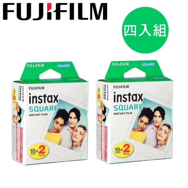 FUJIFILM 富士 instax SQUARE 方形空白底片(4入/共40張)